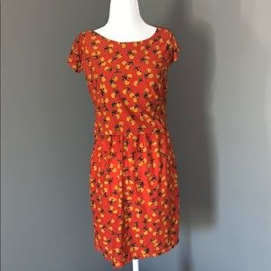 Vintage summer citrus fruit dress!